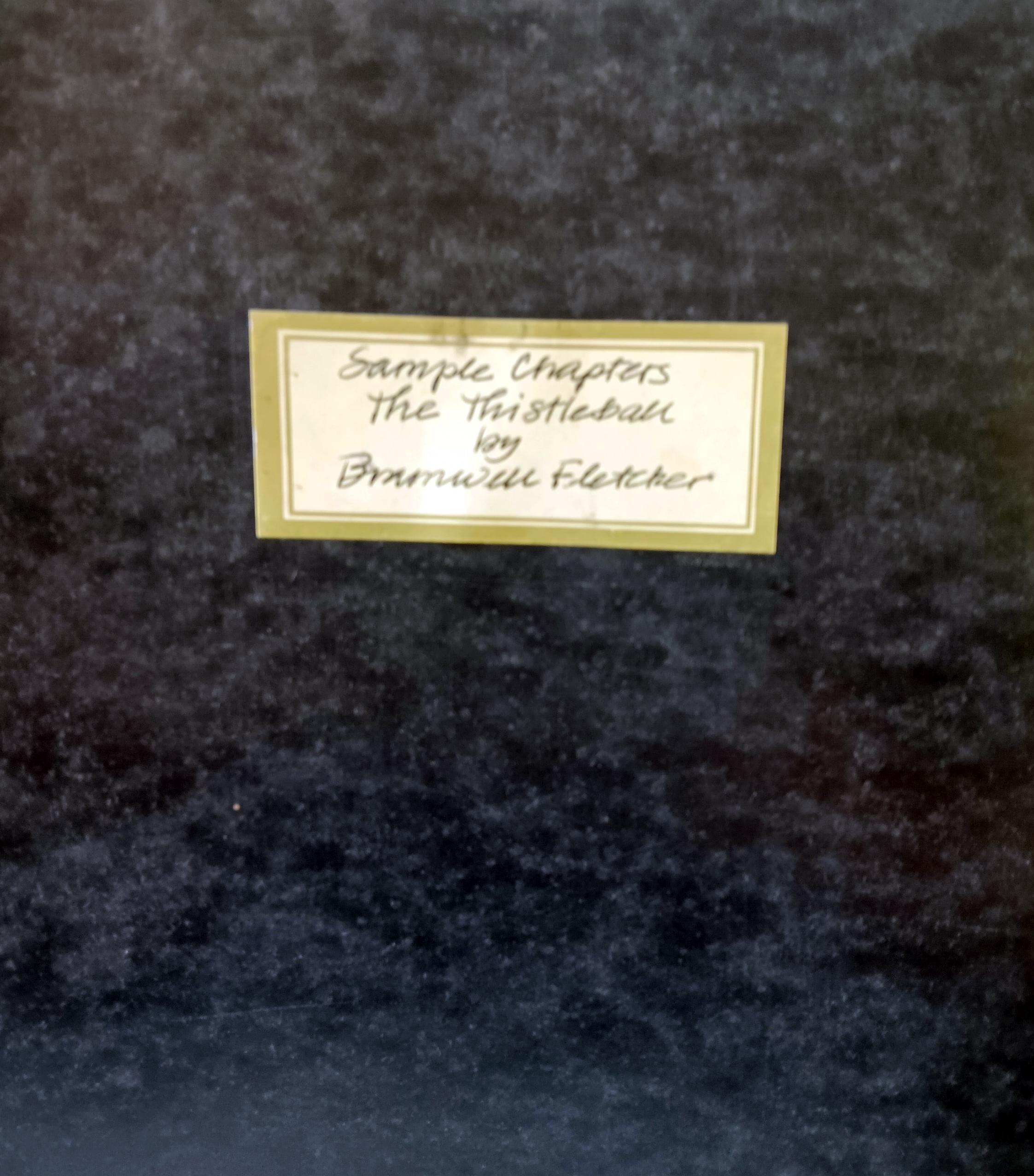 The Thistleball, Story Of An Actor's Life, By Bramwell Fletcher project image